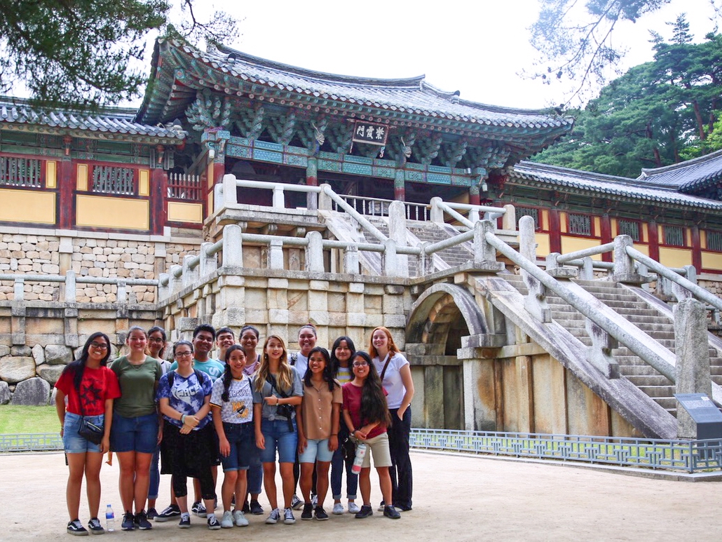 PAAC Students in South Korea